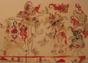 Los murales mayas de San Bartolo