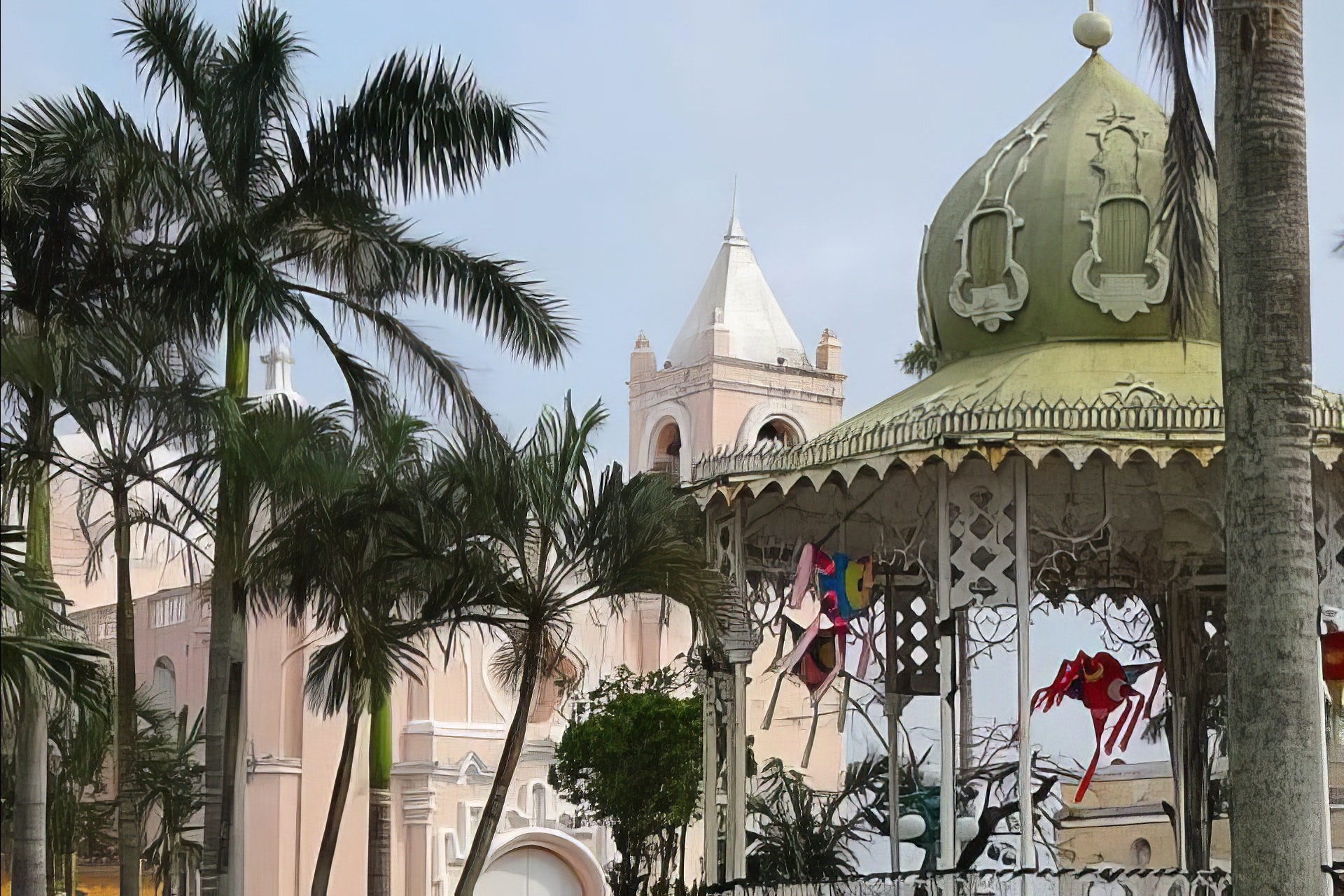 Zócalo de Tlacotalpan