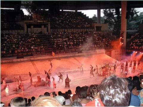 Xcaret, Gran Tlachco