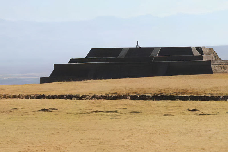 Templos escalonados de Teotenango