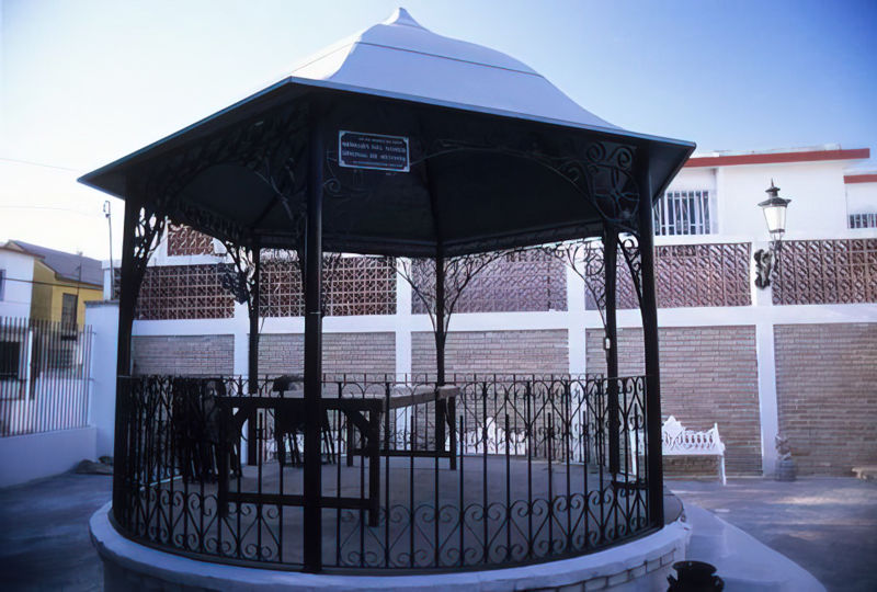 Kiosco original en museo histórico