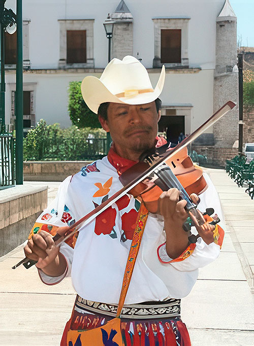 Huichol en Bolaños