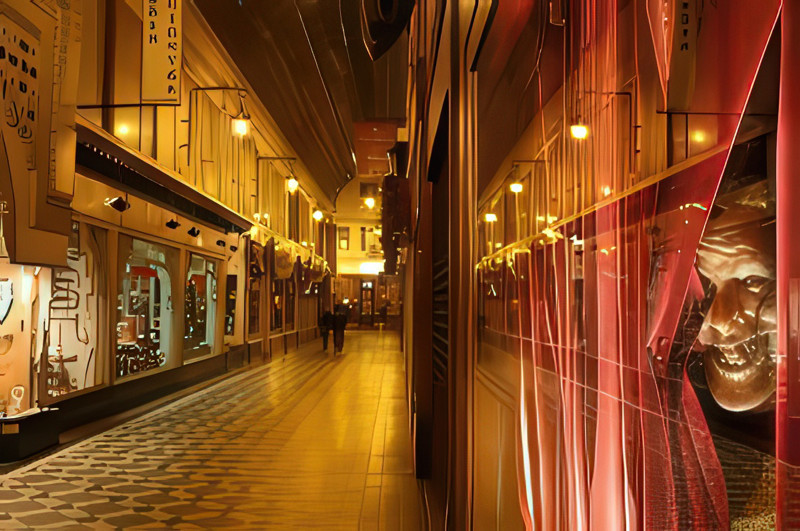 Passage Jouffroy y museo de cera Grévin