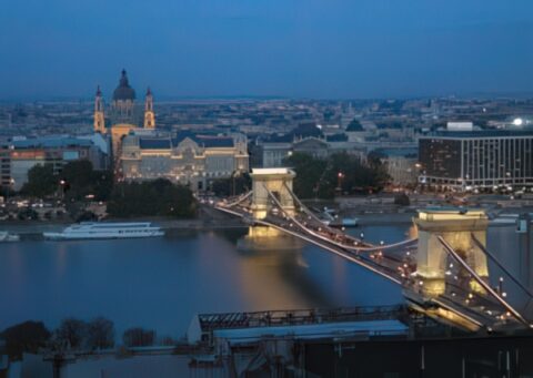 El Río Danubio en Viena