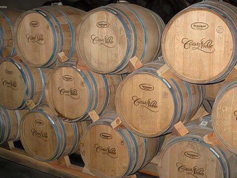 Barricas de Roble para el proceso de reposado