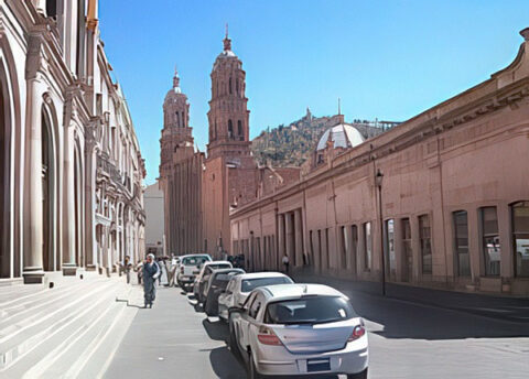 Calle del Centro Histórico de Zacatecas.